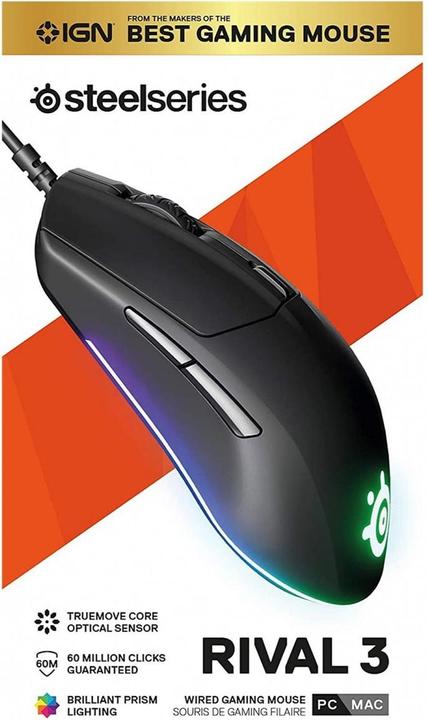 Produktbild SteelSeries Rival 3 (Kabelgebunden)