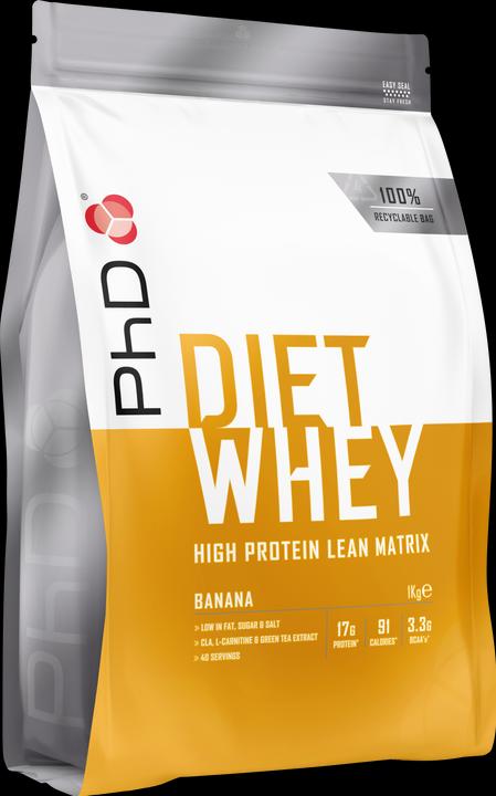 Image du produit PhD Nutrition Diet Whey (Banane, 1 pcs, 1000 g)