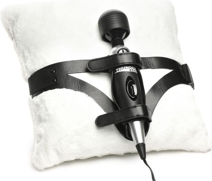 Productafbeelding Master Series XR Brands - Thunder Strap Wand Dijharnas - Zwart