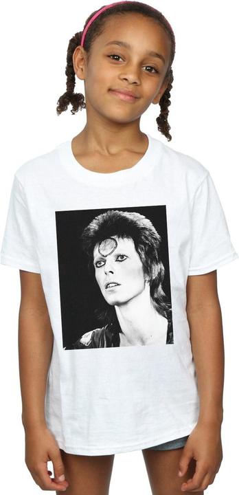 Produktbild David Bowie Ziggy Looking TShirt Mädchen (152, 158)