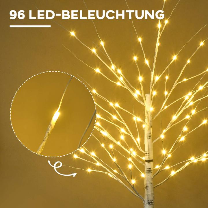 Produktbild Jamb LED Baum Birke 180cm