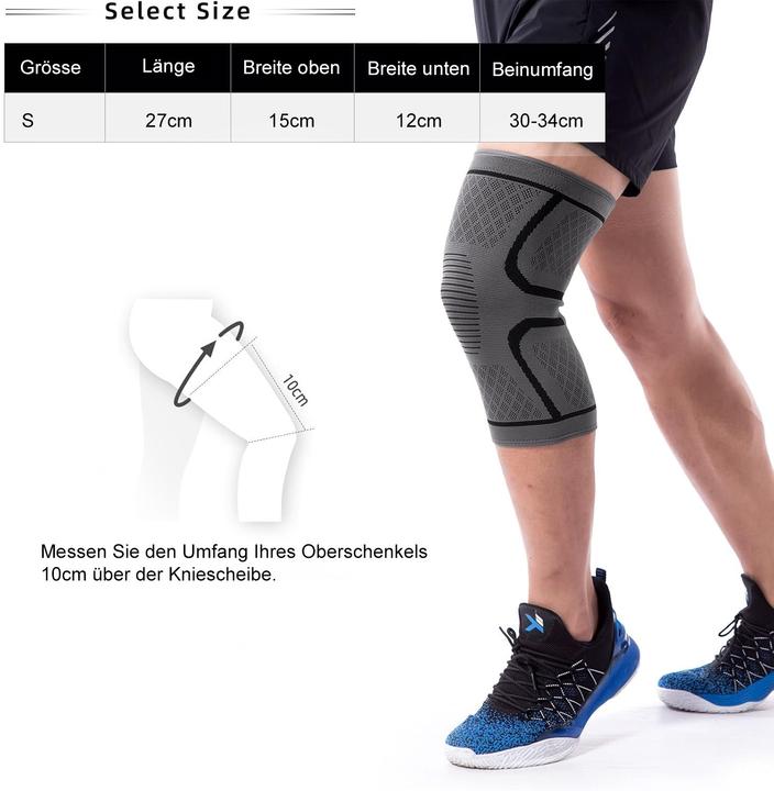 Actual product image Cbx Kniestütze, Kniebandage, Knieschutz, Knieschoner, Grösse S (S)
