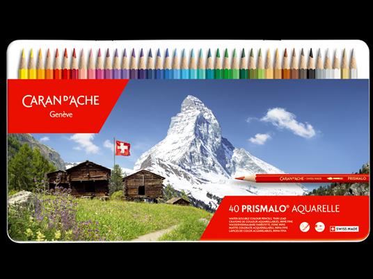 Image du produit Caran d'Ache Prismalo Aquarelle Metallschachtel (Multicolore, 40 x)