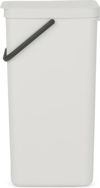 Image du produit Brabantia Bac de recyclage Sort & Go 40 l, gris clair (40 l)