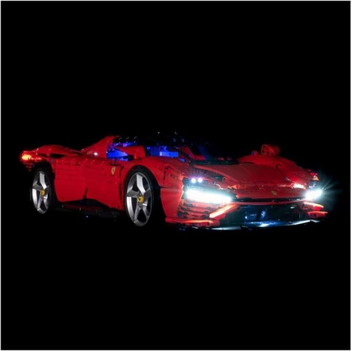 Light my bricks Set di luci a LED per LEGO 42143 Ferrari Daytona SP3