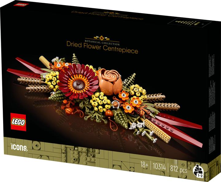Produktbild LEGO Trockenblumengesteck (10314, LEGO Icons, LEGO Botanical)
