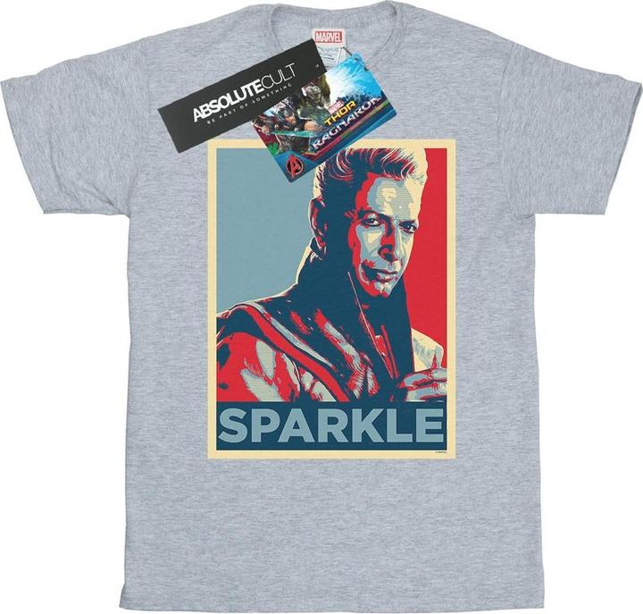 Image du produit - T-shirt THOR RAGNAROK GRANDMASTER SPARKLE - Fille (140, 146)