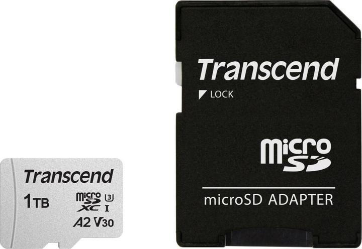Transcend USD300S-A (1000 GB, microSD, U3, UHS-I)