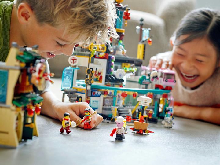 Produktbild LEGO Stadt der Laternen (80036, LEGO Monkie Kid, LEGO Seltene Sets)