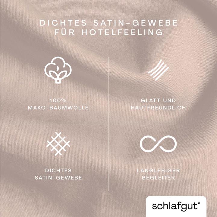 Image du produit schlafgut Woven Satin (Housse de couette, 60 x 80 cm)