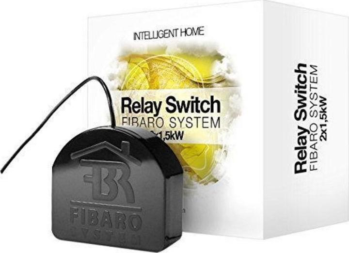 Actual product image Fibaro Relay flush-mounted insert 2 switches (Switch actuator)
