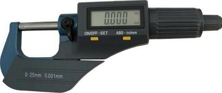 GEKO Mikrometer digital, 0-25mm
