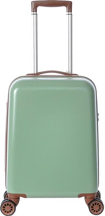 Produktbild Anständiger Retro -Handtasche Kooffer 55 cm Olivenlichtgrün (35 l, Handgepäck (bis 50l))