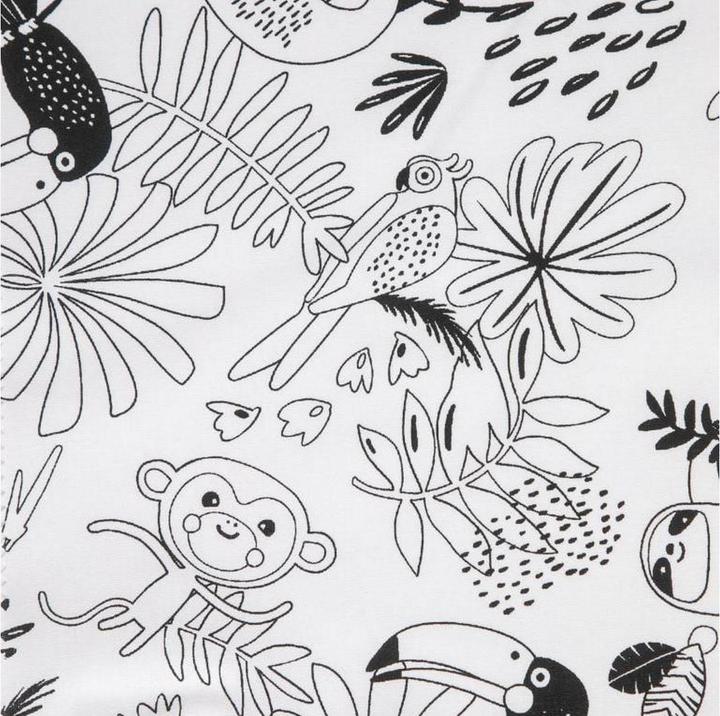 Domotex Fabric Payakolo white / black