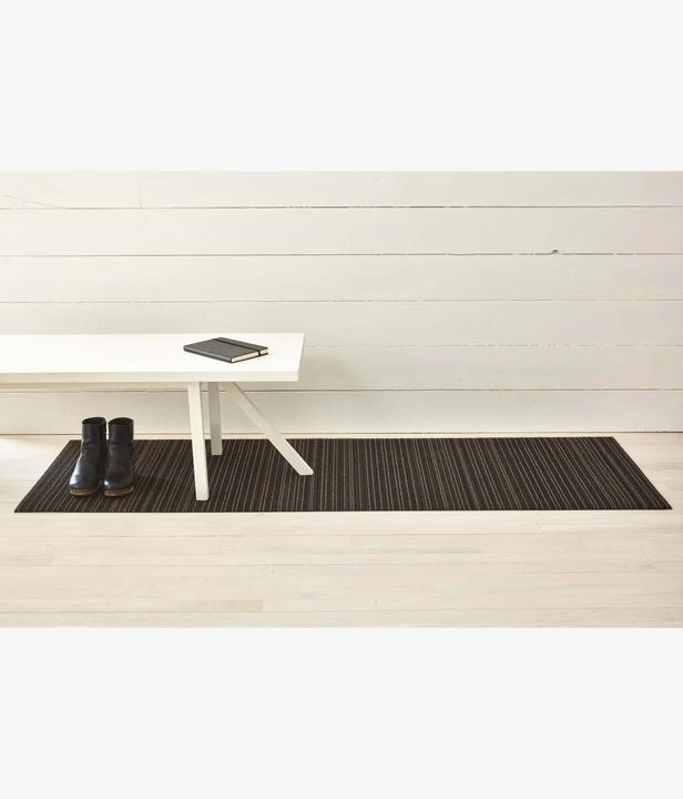 Produktbild Chilewich Fussmatte Skinny Stripe Steel 61 cm x 91 cm (61 x 91 cm)