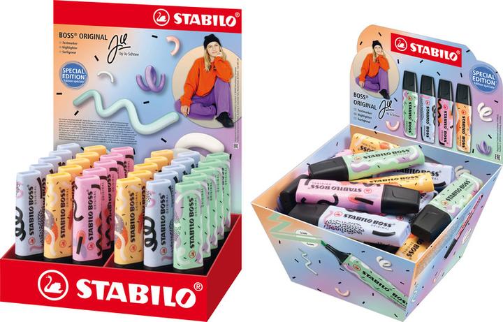 Actual product image STABILO Boss Original (Mint, fuchsia, Orange, Blue, 5 mm, 4 x)