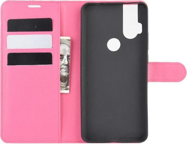 Produktbild MU Classic Litchi Leder Bookcover Series (Motorola One Hyper)