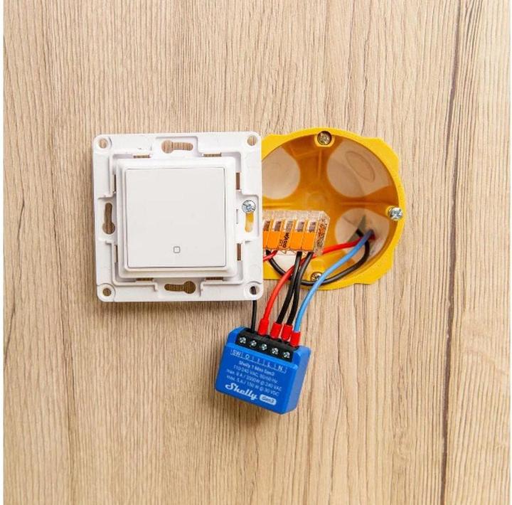 Image du produit Shelly 1 Mini Gen3 x2 (Actionneur de commutation)