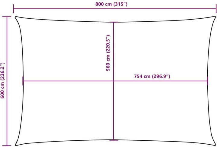 Immagine prodotto VidaXL Nezhatok (600 x 800 cm)