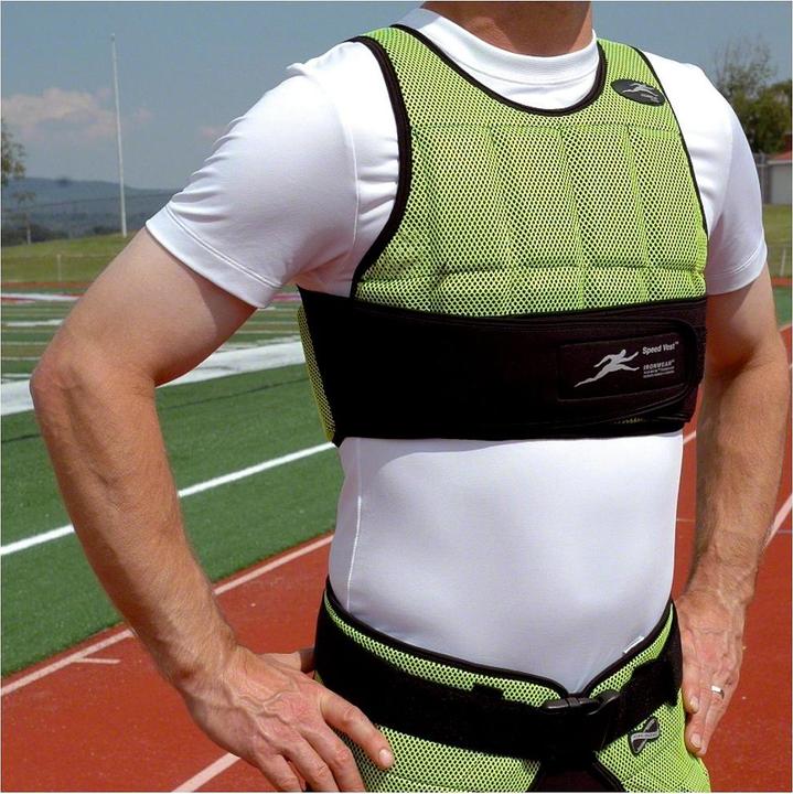 Actual product image Ironwear Short sports vest (1 x 0.45 kg - 4.5 kg)