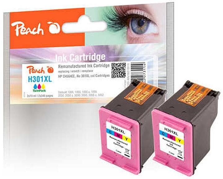 Produktbild Peach Tinte HP Nr. 301XL (CH564EE) 2x Color (M, Y, C)