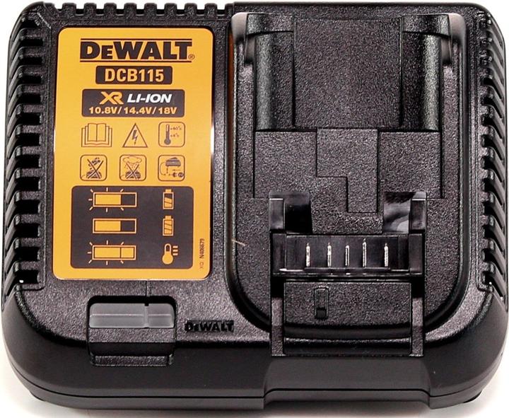 Actual product image DeWalt DEVAL charger DCB115 + 2x2.0Ah DCB115D3 (18 V)