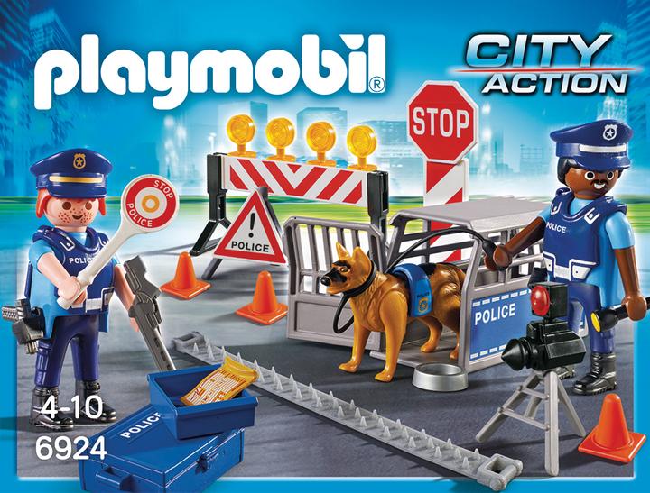 Actual product image Playmobil Police roadblock (6878, Playmobil City Action)