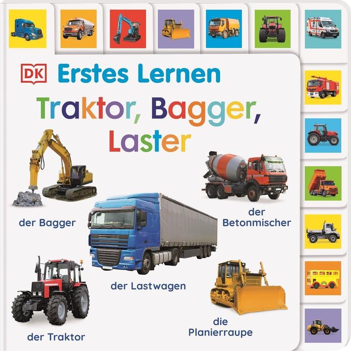 Produktbild Erstes Lernen. Traktor, Bagger, Laster (Deutsch)