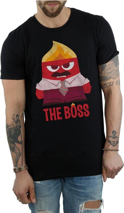 Immagine prodotto Universal Textiles Maglietta in cotone The Boss Anger Uomo (L)