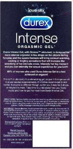 Produktbild Durex Intense Orgasmic (10 ml)