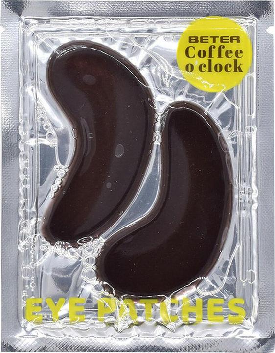 Actual product image Beter Konjac Vegetable Fibre Eye Contour Patches Coffee O'clock 10 Pairs (Patches)