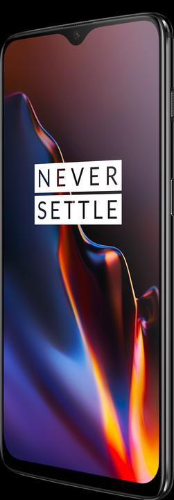 Actual product image OnePlus 6T (8GB) (128 GB, Mirror Black, 6.41", Dual SIM, 16 Mpx, 4G)