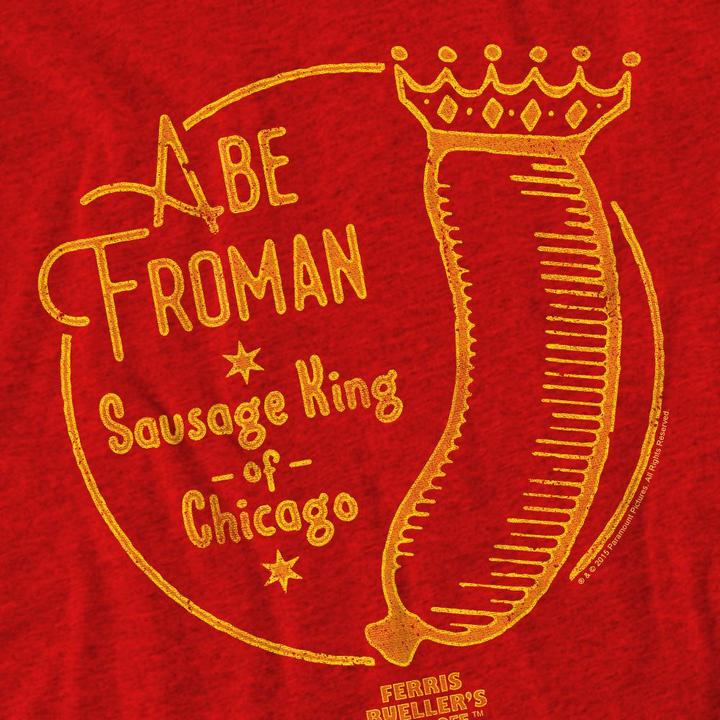 Actual product image Ferris Bueller´s Day Off Unisex Adult Abe Froman T-Shirt (XXL)