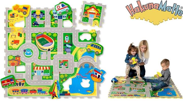 Actual product image Hakuna Matte City (120 x 120 cm)