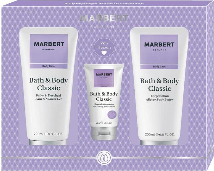 Actual product image Marbert Christmas 2021 Shower Gel 200 / Body Lotion HC (Body care set)