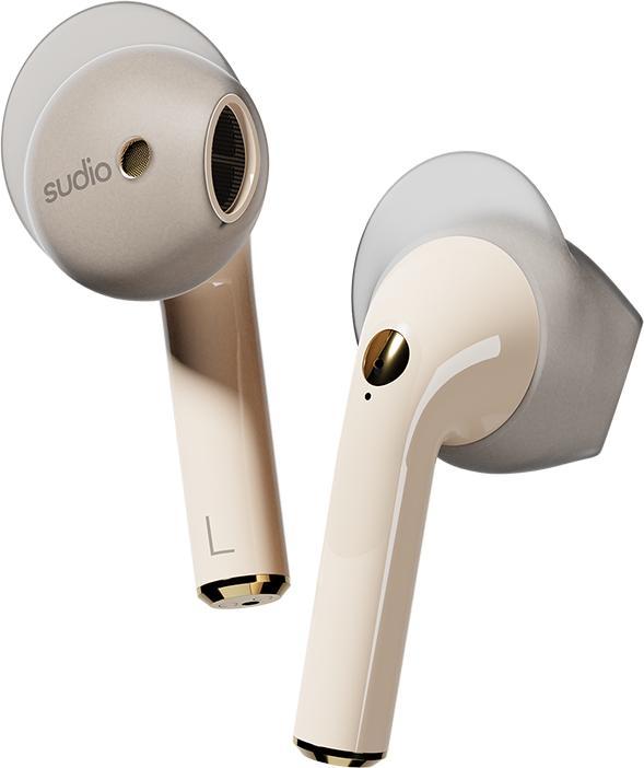 Produktbild Sudio Nio Headset Stereo (TWS) In-ear Calls/Music Bluetooth Sand (20 h, Kabellos)