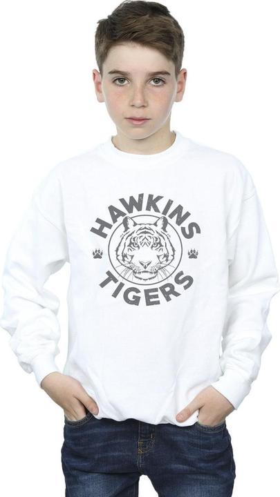 Immagine prodotto Netflix Stranger Things Hawkins Grey Tiger Felpa Ragazzi (152, 158)