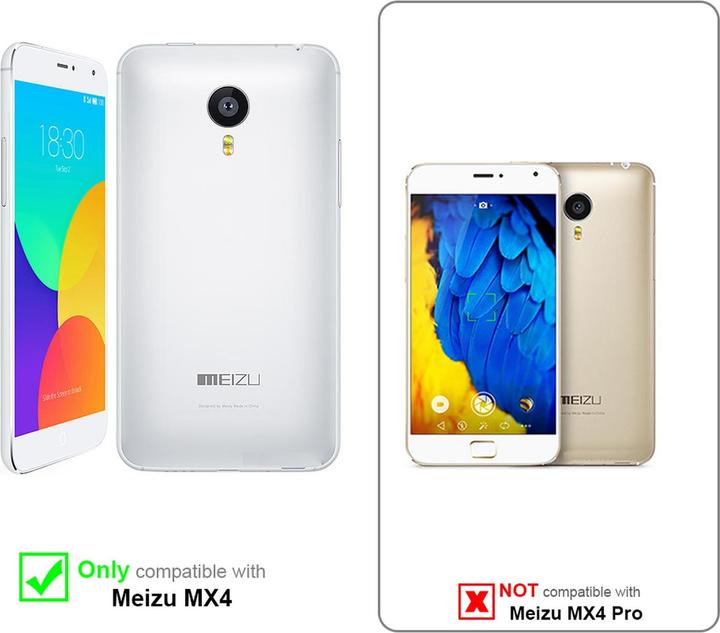 Productafbeelding Cadorabo Boek Onzichtbare Magneethoes (Meizu MX4)