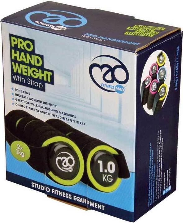 Immagine prodotto Fitness Mad Set di manubri Pro (1 x 1 kg)