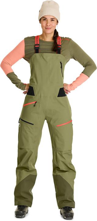 Actual product image Ortovox Women's 3L Deep Shell Bib Pants (M)