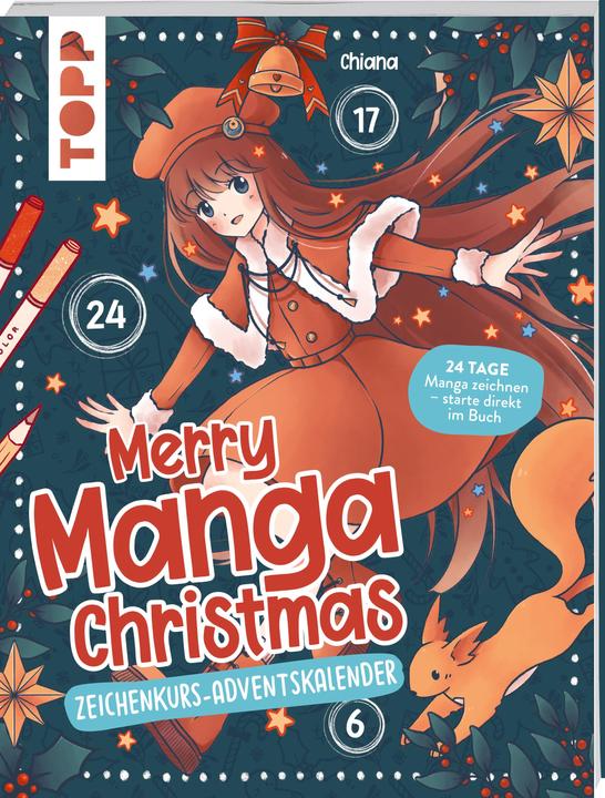 Image du produit Joyeux Noël Manga. Le livre du calendrier de l'Avent