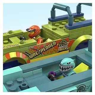 Produktbild Mega Monster Trucks Mega-Wrex Knochen Crash Stuntbahn