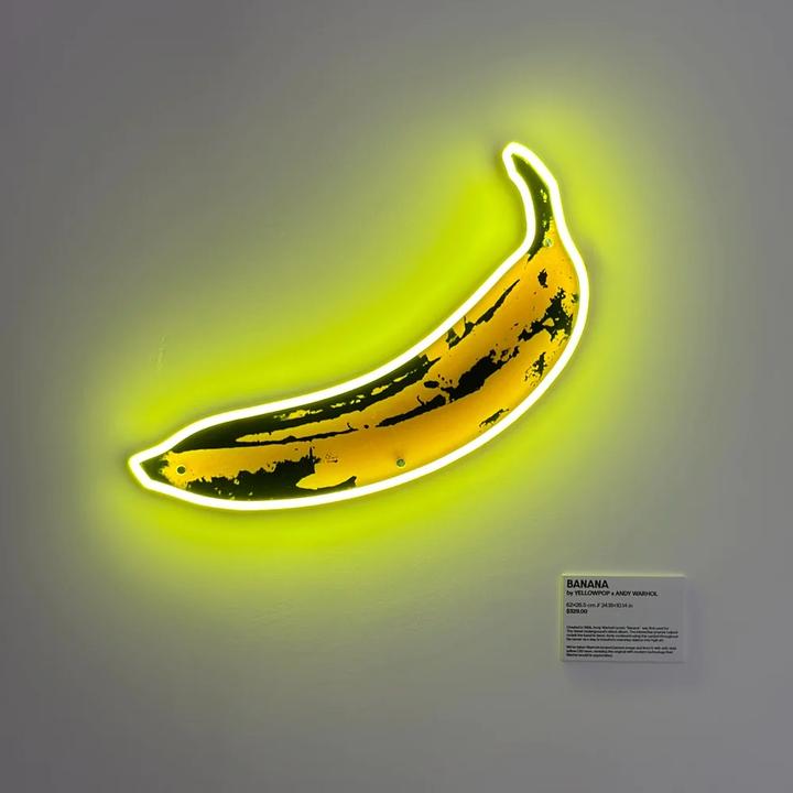 Image du produit YellowPop Andy Warhol Banana
