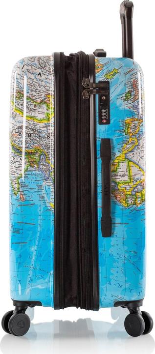 Immagine prodotto Heys Set di valigie a 4 ruote Black Camo 3 pezzi con piega ad espansione (214 l, XL (da 115l))