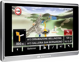 Actual product image Navigon 8410, TMC, Bluetooth, European maps
