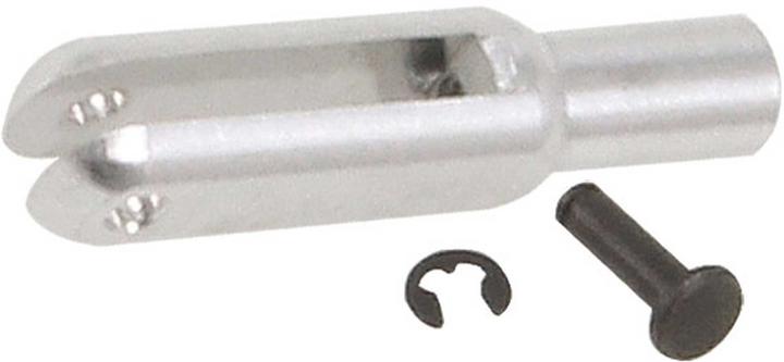 Actual product image MP Jet clevis m2 with bolt aluminium 6pcs.