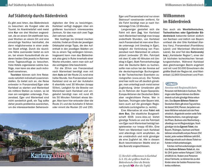 Actual product image CityTrip Böhmisches Bäderdreieck (German, Markus Bingel, 2023)
