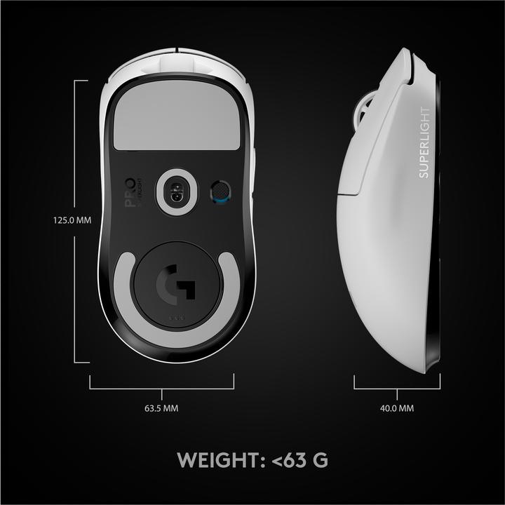 Immagine prodotto Logitech G Pro X Superlight (Senza fili)