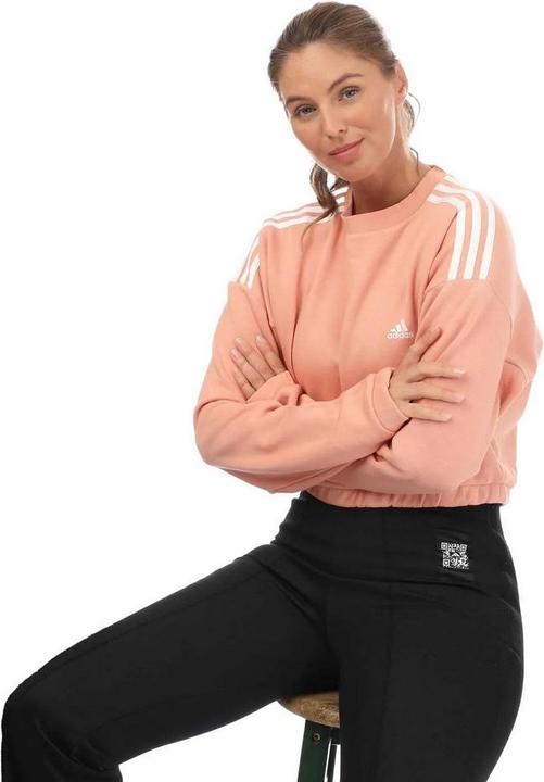 Produktbild adidas Hyperglam Kurzes Sweatshirt Rundhalsausschnitt (42 D)