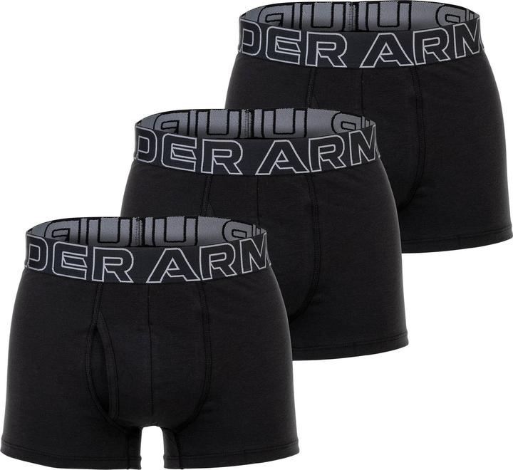 Image du produit Under Armour Boxer sportif ajusté UA PERFORMANCE COTTON - SOLID 3 IN 3PK (L, Lot de 3)